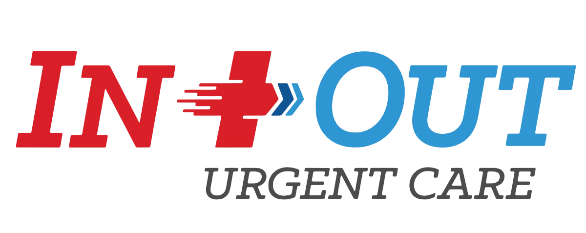 In & Out Urgent Care vector logo